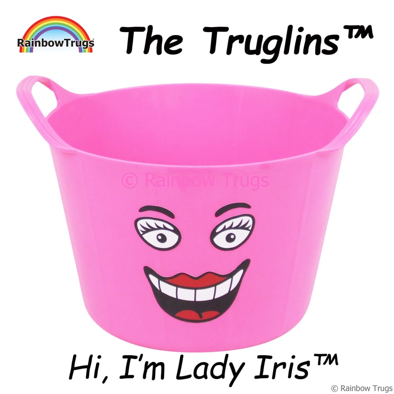 Truglin Lady Iris (Small) Die-cut Sticker Set